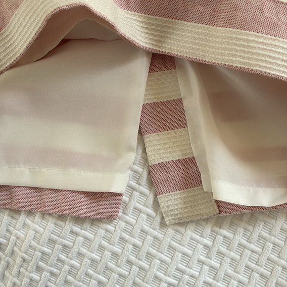 Texture striped 100% cotton skirt, size 12. - Picture 3 of 7